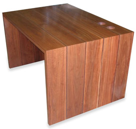 Spotted Gum study desk